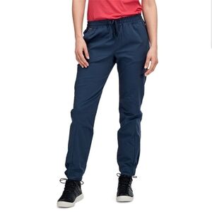 Mammut Camie Hiking Jogger Outdoor Khaki Pants Navy Blue Womens 12P